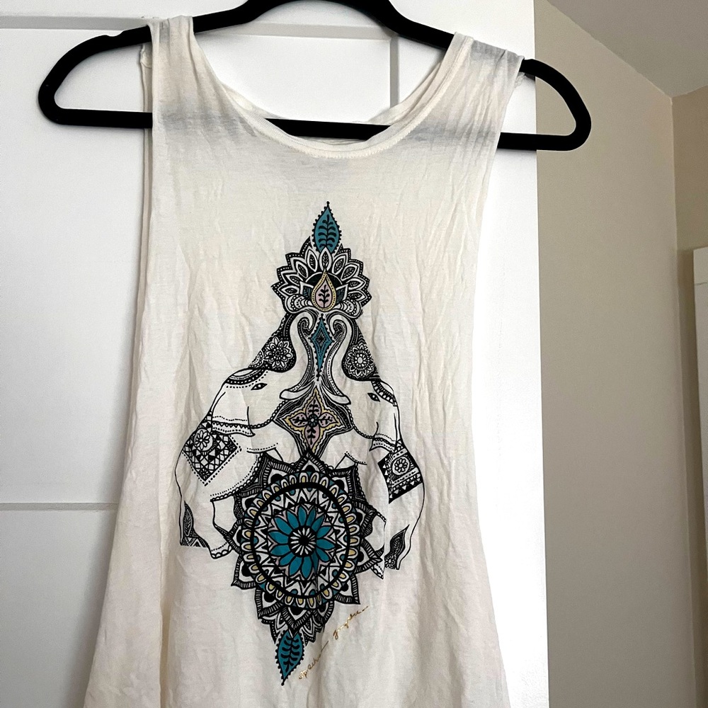 Womens small spiritual gangster tank top.